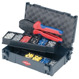 KNIPEX 979023 Sortiment pro zamačkávané spoje - set